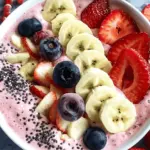 5-Minute Fruit Smoothie Bowl