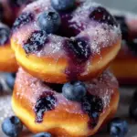 Baked Blueberry Donuts