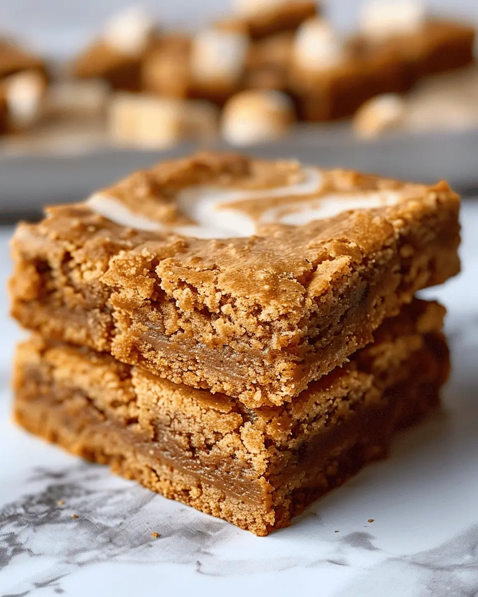 Biscoff Blondies: Irresistibly Indulgent Homemade Treats