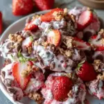 Chocolate Strawberry Yogurt Clusters