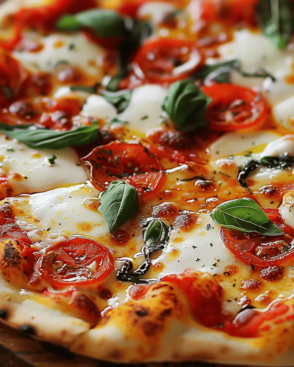 Classic Margherita Pizza Made Easy for the Perfect Family Night