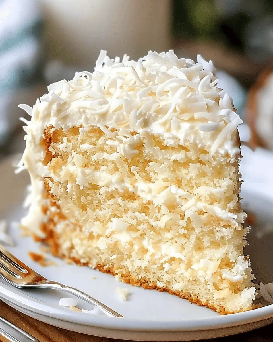 Coconut Cake: The Best Moist Delight You’ll Love at Home