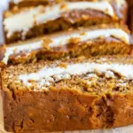 Cream Cheese Filled Pumpkin Bread