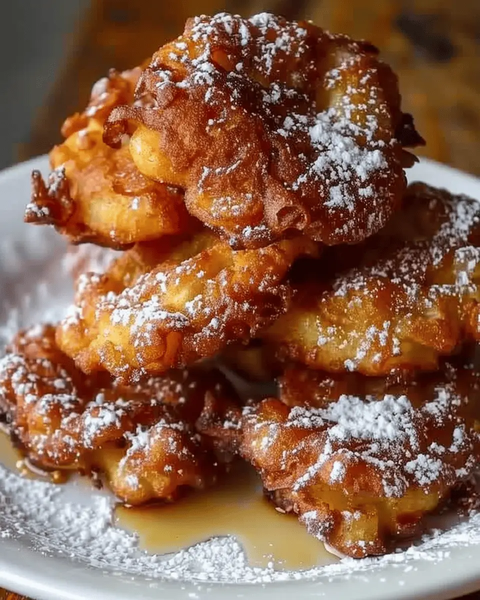 Crispy Cinnamon Apple Fritters: Easy Homemade Delight