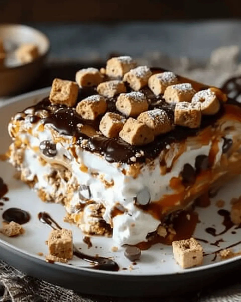 Decadent No Bake S’mores Lasagna: The Ultimate Summer Treat