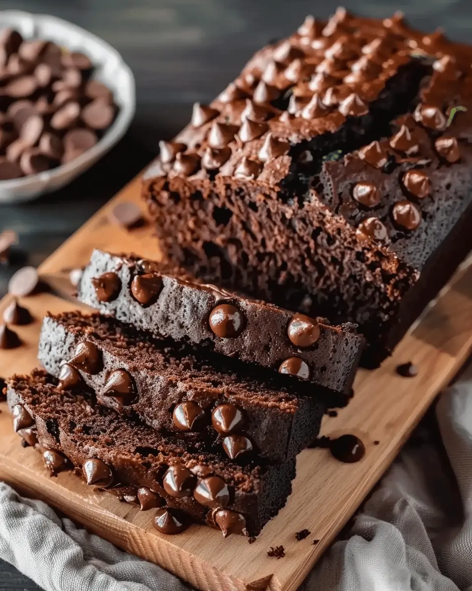 Double Chocolate Cake Mix Zucchini Bread: The Indulgent Twist