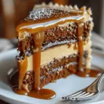 Gooey Coffee Caramel Cake