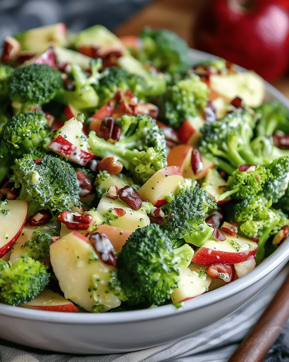 Honeycrisp Apple Broccoli Salad: A Crunchy, Healthy Delight