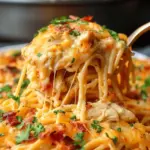 Irresistible Spicy Southern Cheesy Chicken Spaghetti Casserole