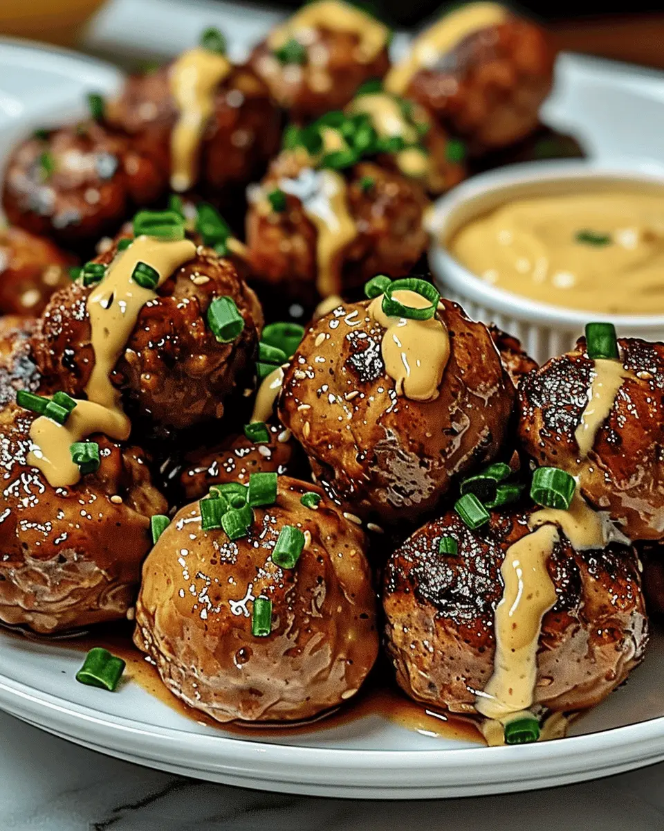 Korean BBQ Meatballs: Juicy Turkey Bacon Delights You’ll Love