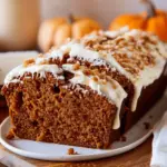Pumpkin Bread with Cream Cheese Frosting