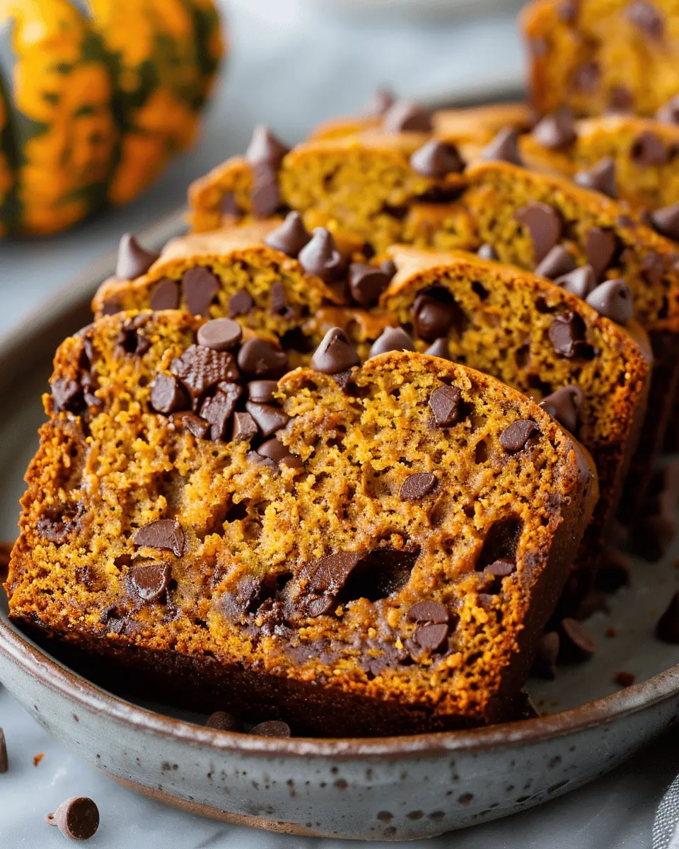 Pumpkin Chocolate Chip Bread: The Best Comfort Treat for Fall