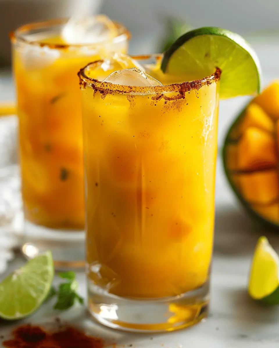 Spicy Mango Limeade: Refreshing Summer Drink for All Occasions