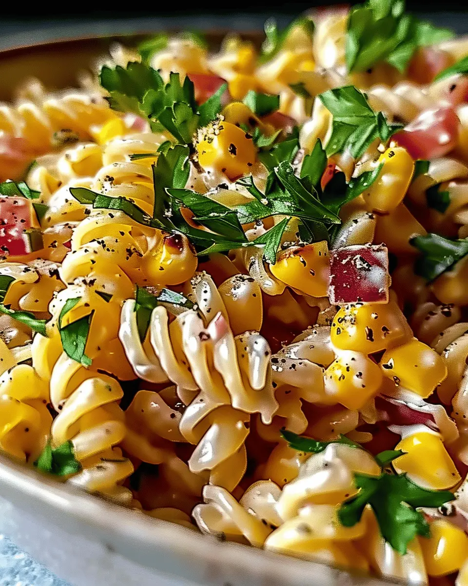Street Corn Pasta Salad: The Best Easy Recipe for Summer Feasts