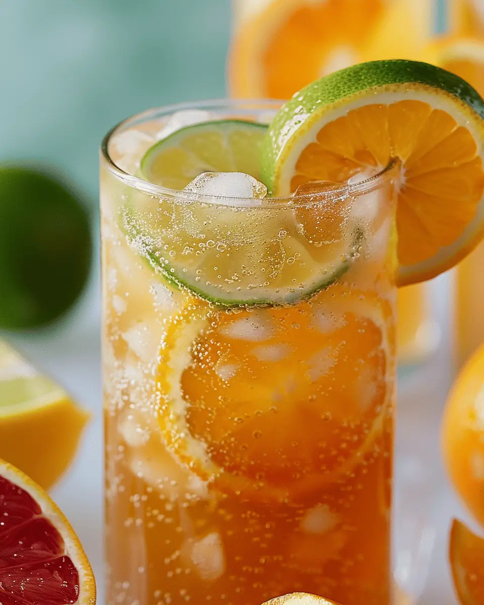 Tropical Citrus Cooler: The Best Refreshing Drink for Any Day