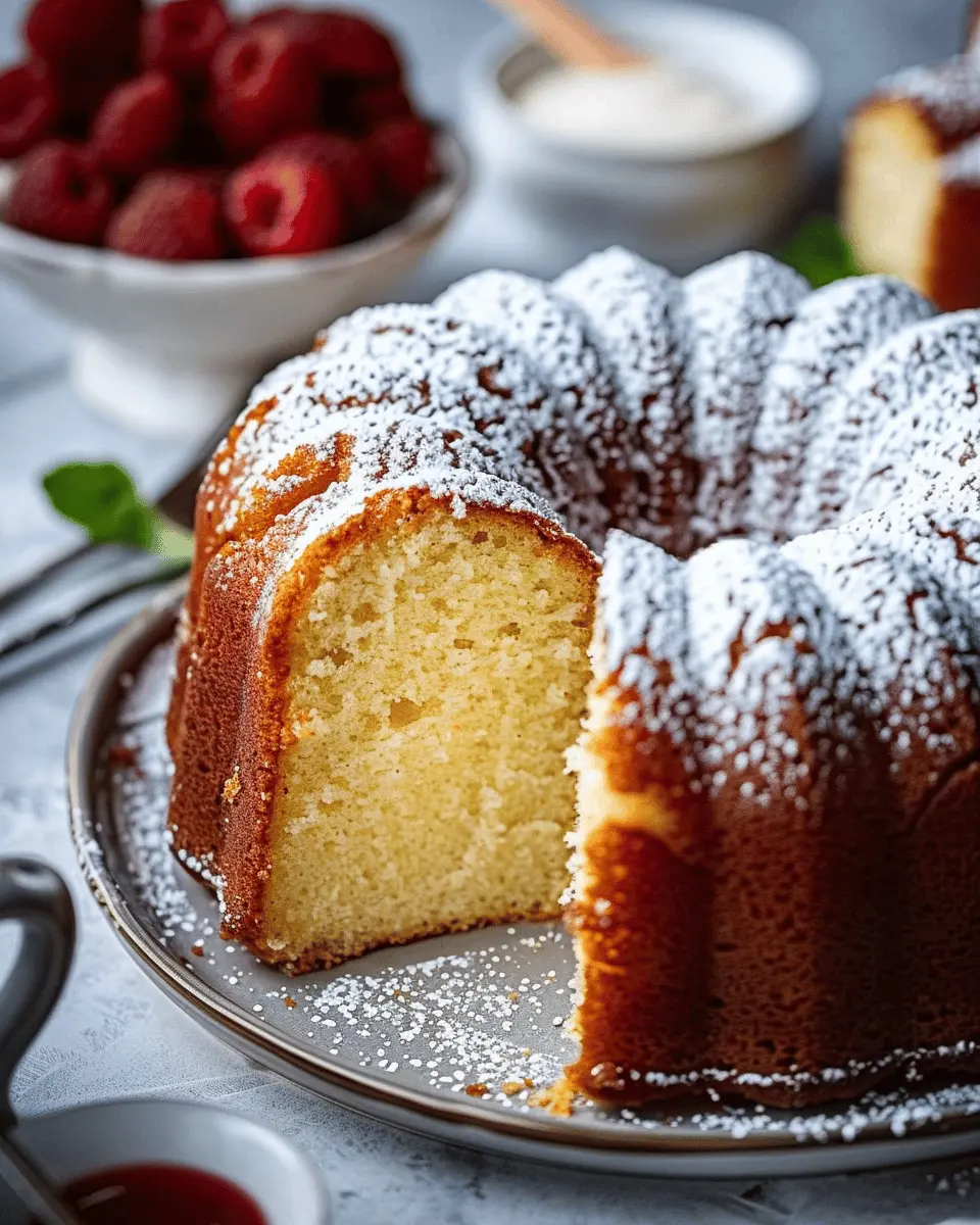 Vanilla Pound Cake Recipe: The Best Homemade Delight for All