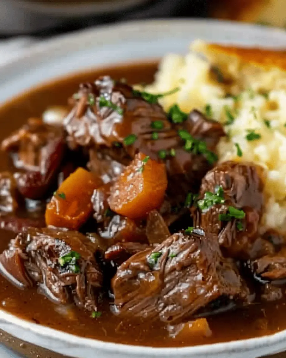 Slow Cooker Beef Manhattan: Indulgent Comfort Food Delight