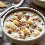 Bacon Cheddar Gnocchi Soup
