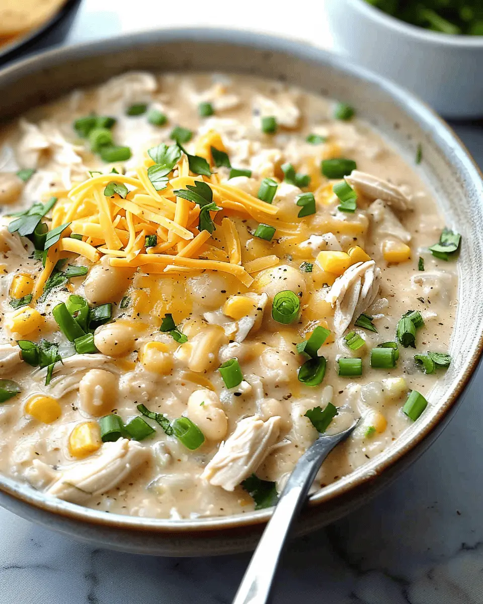 White Chicken Chili: A Cozy, Easy Recipe with Turkey Bacon