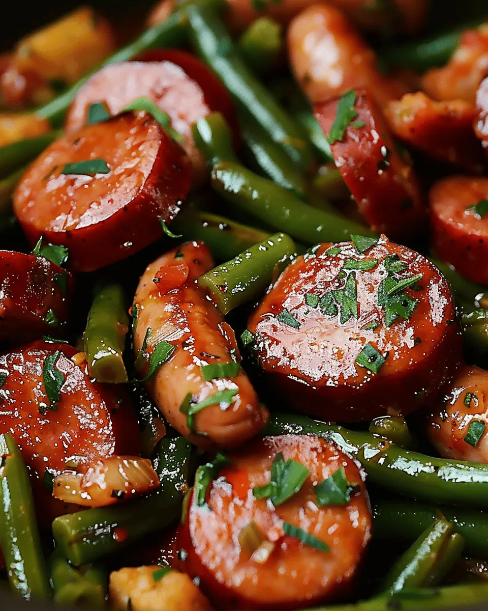 Crockpot Kielbasa and Green Beans: Easy Dinner You’ll Love
