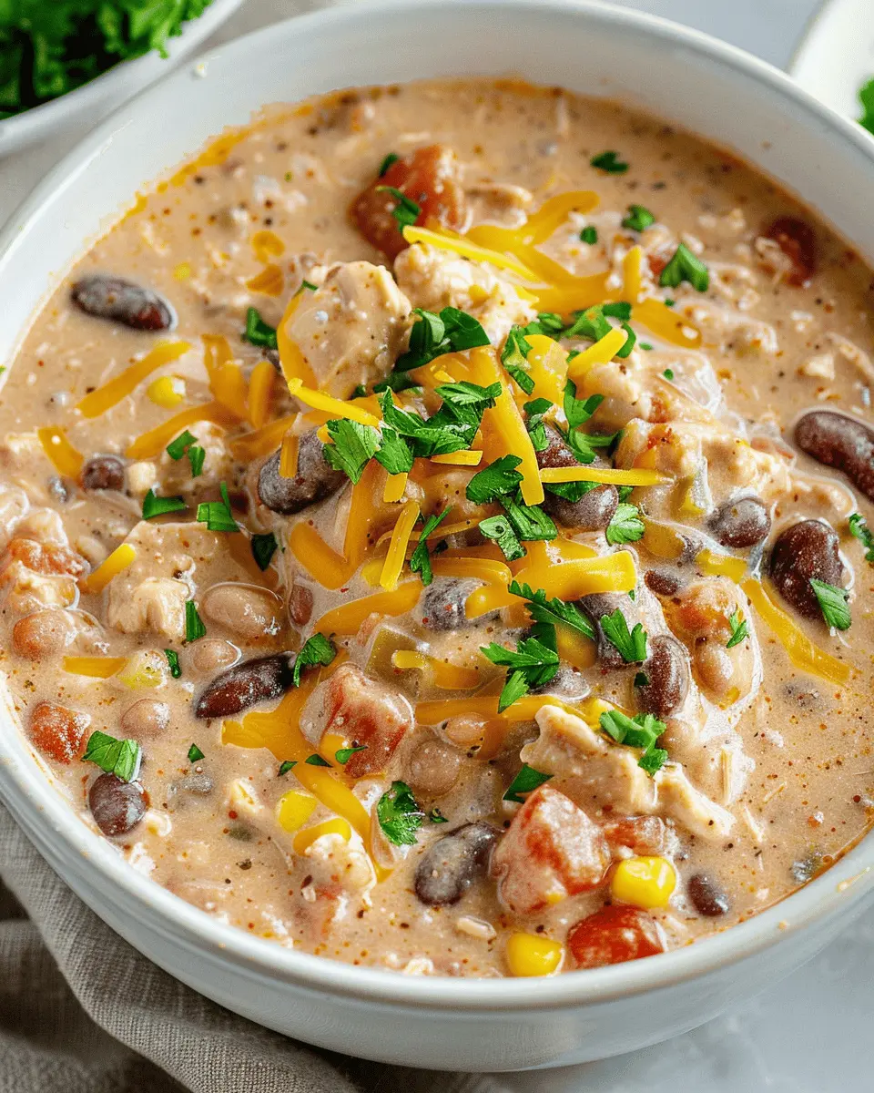 Crockpot Cream Cheese Chicken Chili: Easy and Indulgent Comfort Food