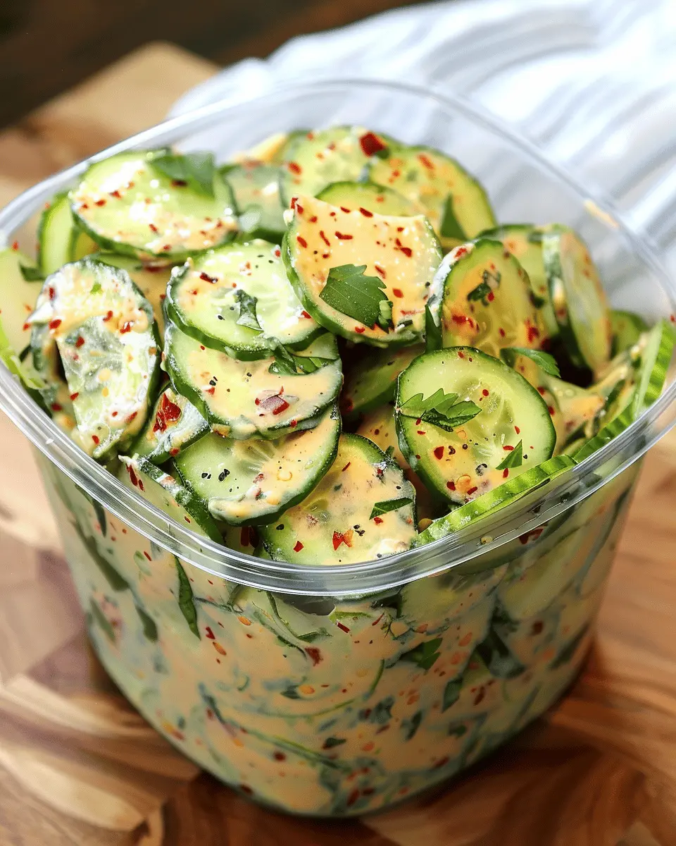 Creamy Asian Cucumber Salad: Easy Vegan Summer Side Delight
