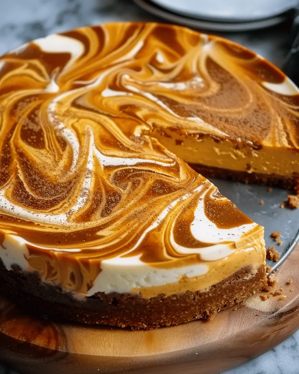 Pumpkin Swirl Cheesecake: The Best Indulgent Fall Dessert