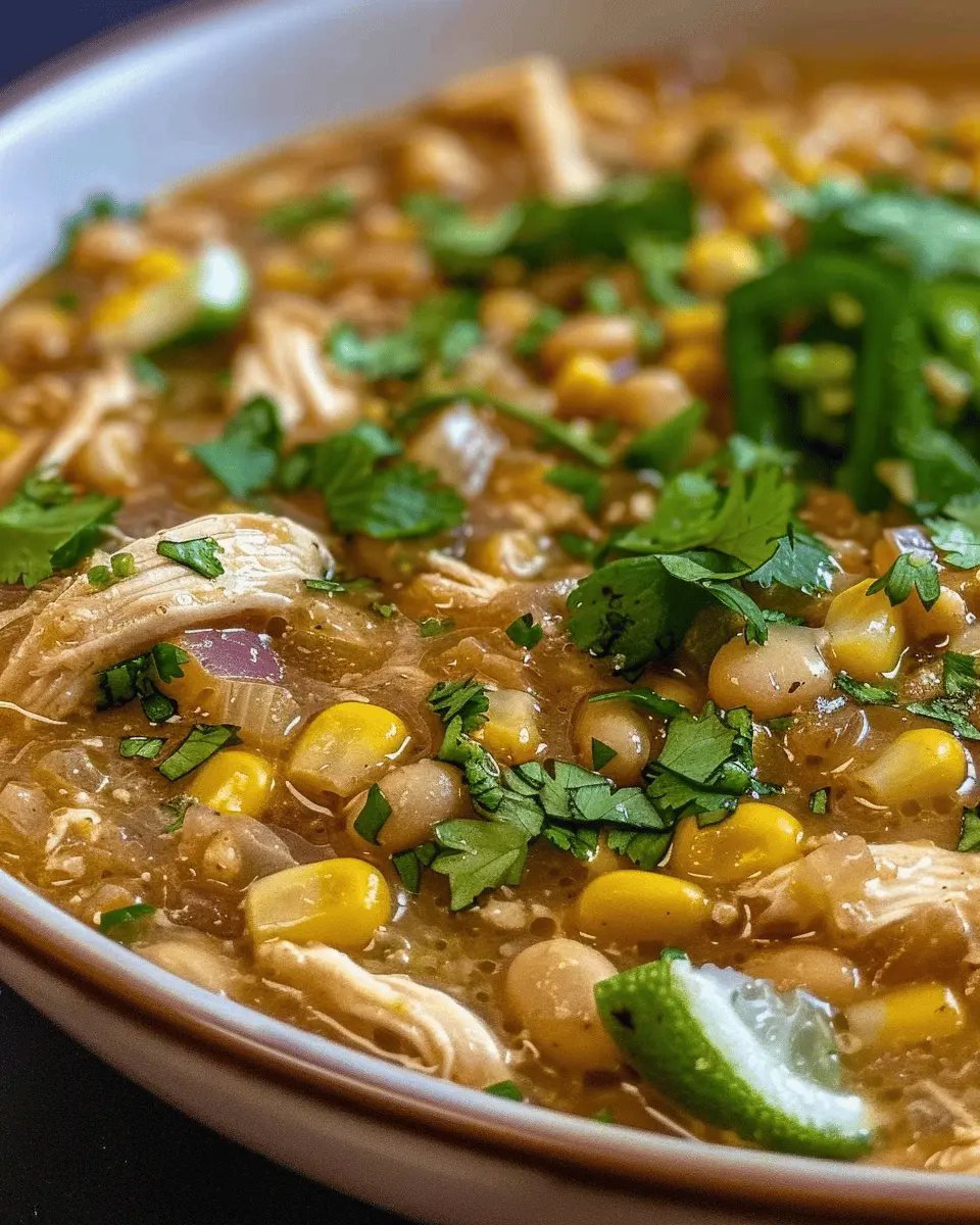 Mexican Street Corn White Chicken Chili: Easy Creamy Comfort Dish