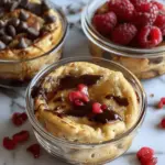 Baked Protein Pancake Bowls- great for meal prep and no banana needed