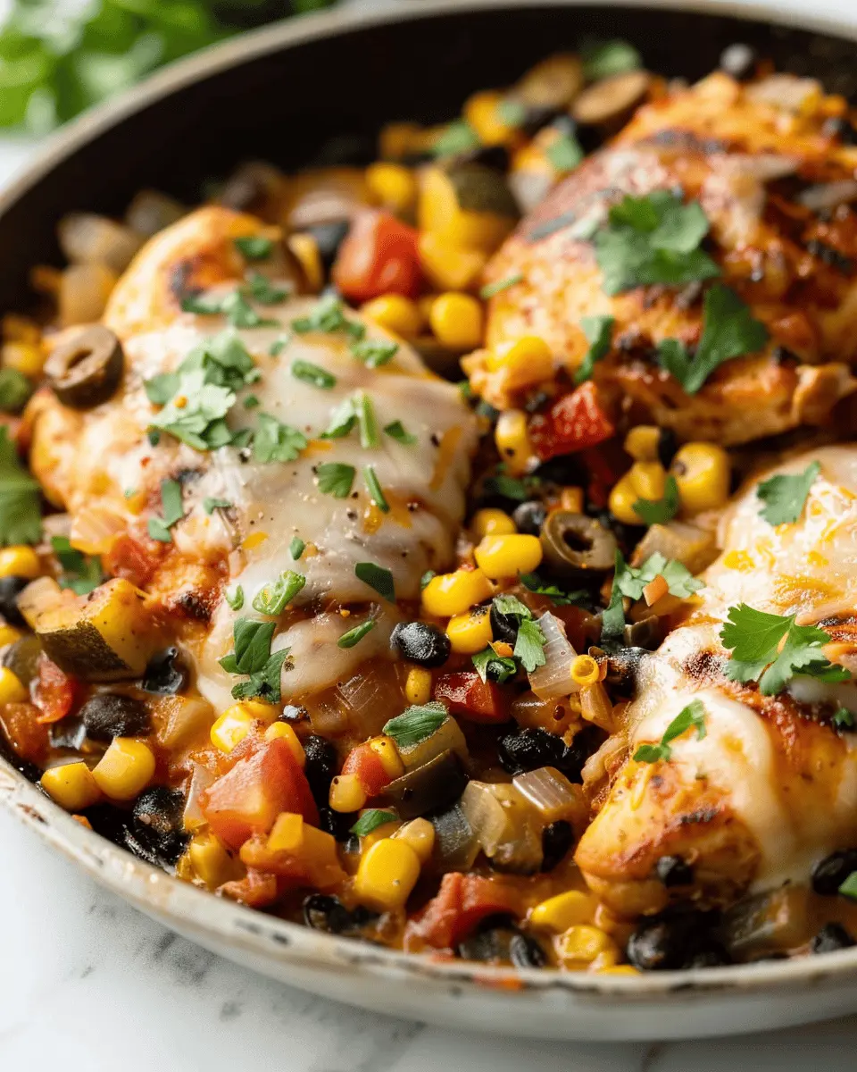 Santa Fe Chicken Skillet: Easy, Flavorful Dinner with Turkey Bacon