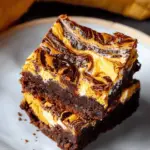 Pumpkin Cheesecake Brownies