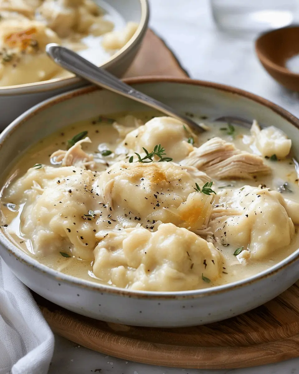 Homemade Chicken and Dumplings: The Best Comfort Food Recipe