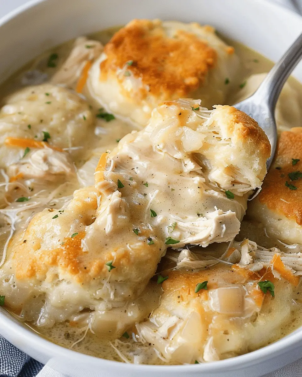 Easy Chicken and Dumplings: Comforting Biscuits for All Ages