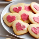 Slice and Bake Heart Cookies