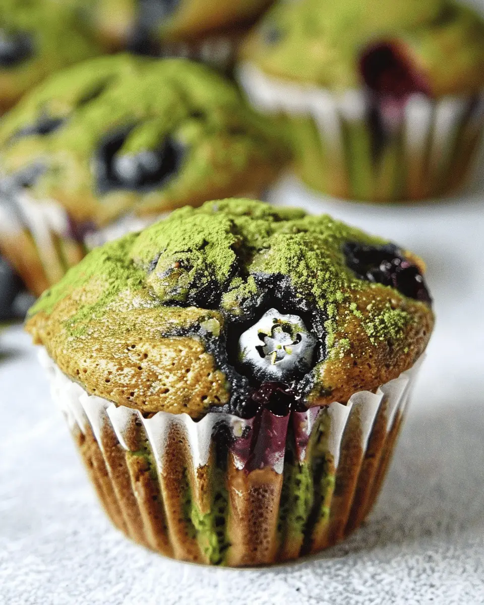 Matcha Blueberry Muffins: Easy, Delicious, and Guilt-Free Treats