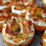 Zesty Bacon Cream Cheese Bagels