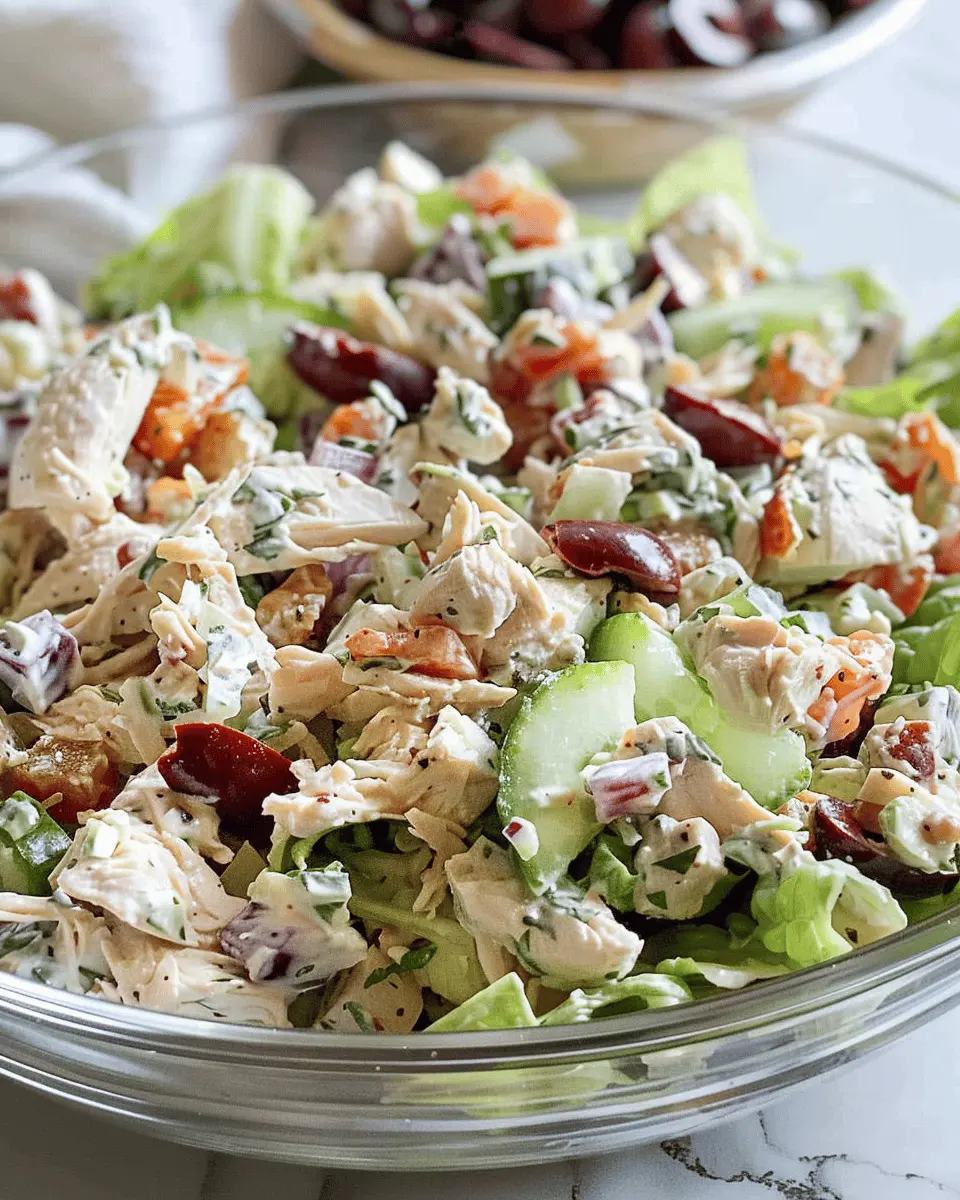 Healthy Chicken Salad Recipe: A Fresh Twist with Turkey Bacon