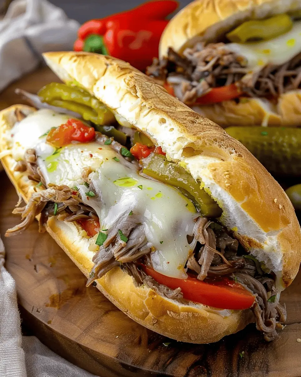 Crock-Pot Italian Beef Sandwich: The Easy, Juicy Comfort Food Delight