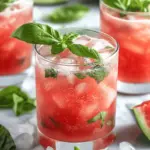 Watermelon Basil Cooler