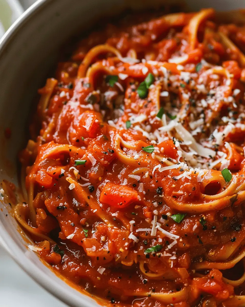 Tomato Sauce with Hidden Veggies: Easy Recipe for Flavorful Meals