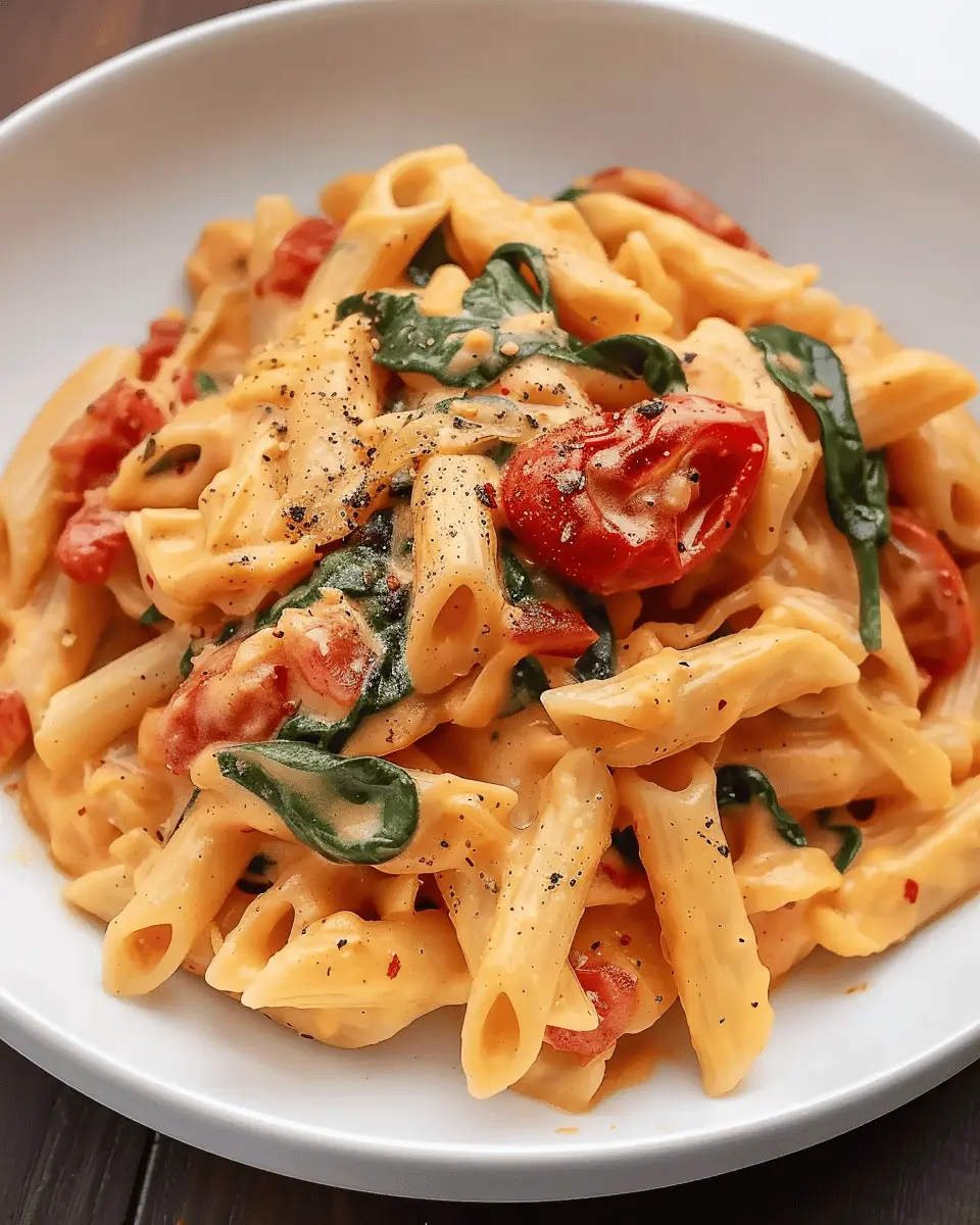 One-Pot Spinach Tomato Pasta: Easy Comfort Food for Everyone