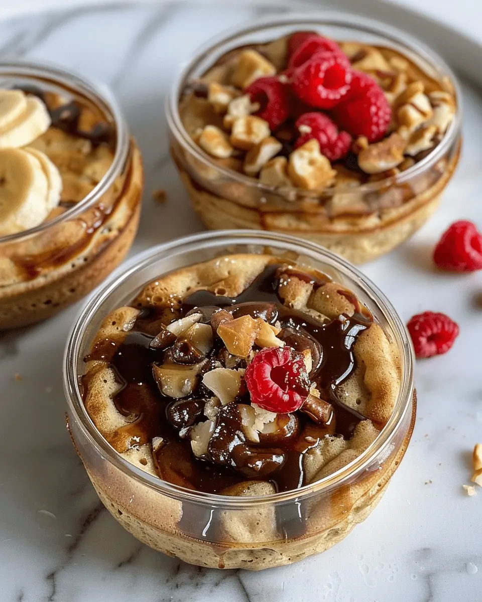 Baked Protein Pancake Bowls: Easy, Healthy Start to Your Day