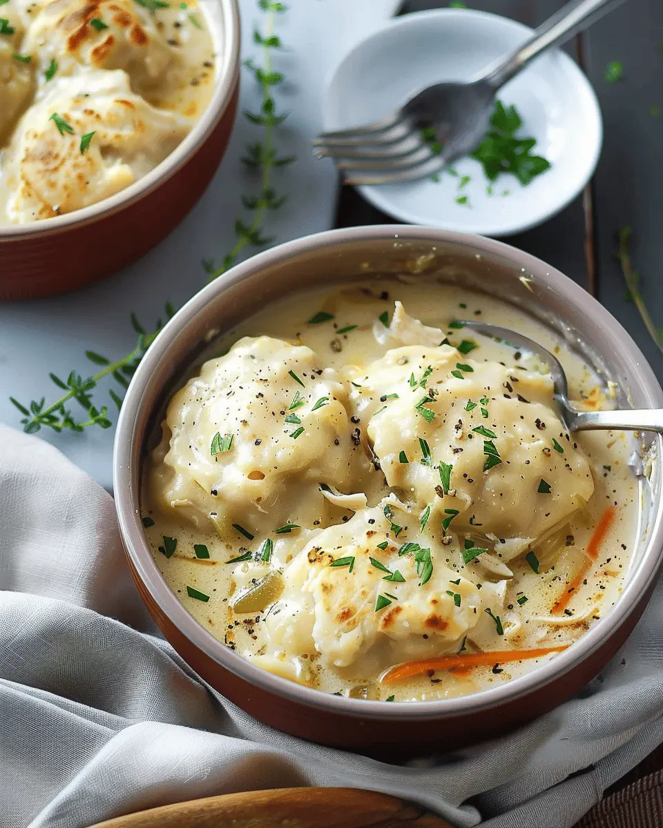 Chicken and Dumplings Made Easy: A Cozy Recipe for All