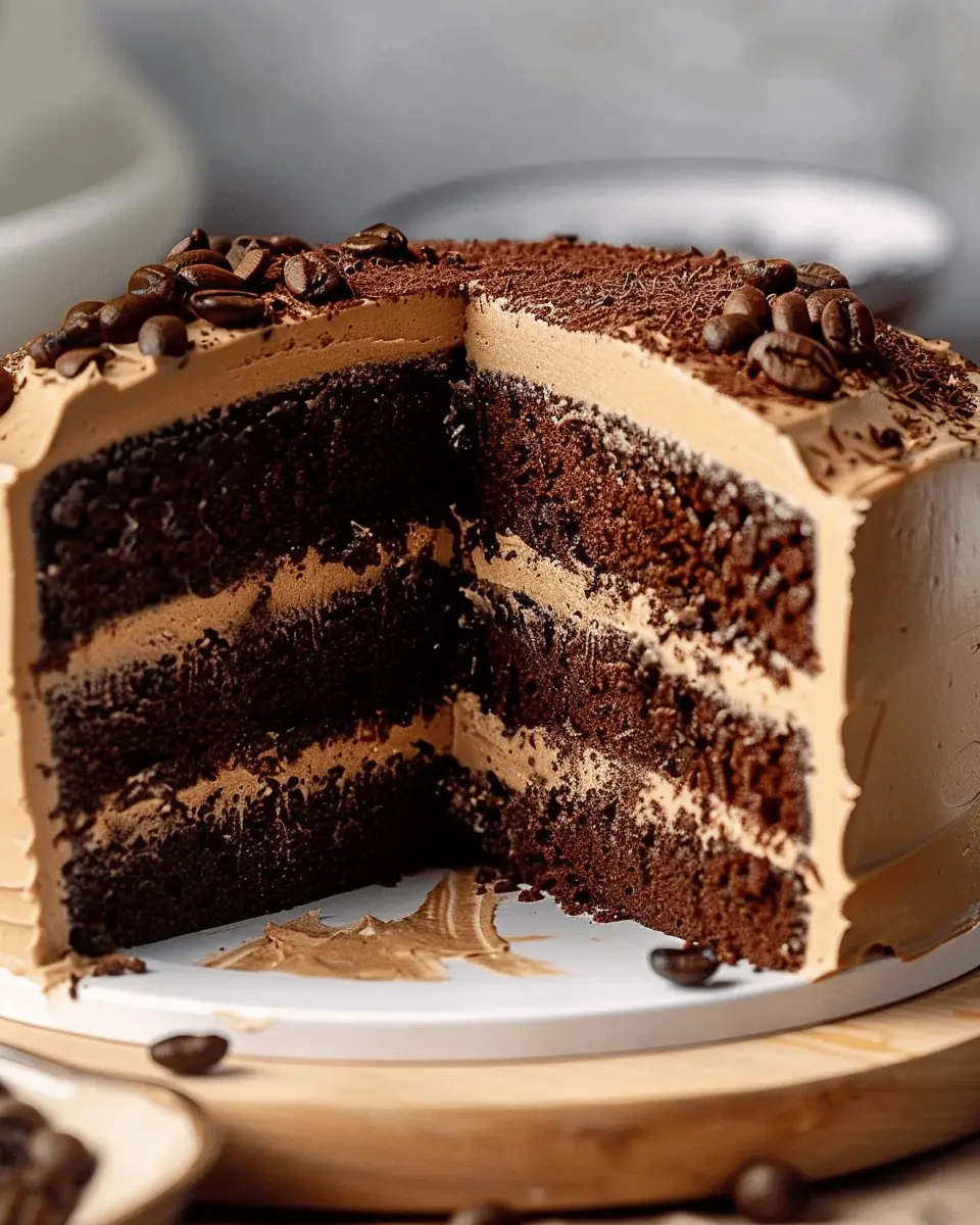 Coffee Chocolate Cake: Indulgent Delight for Chocolate Lovers