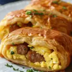 Sausage Egg Breakfast Roll Ups