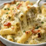 Creamy Pesto Chicken Pasta Bake Recipe