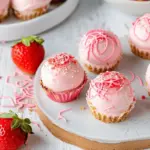 No-Bake Strawberry Cheesecake Bites