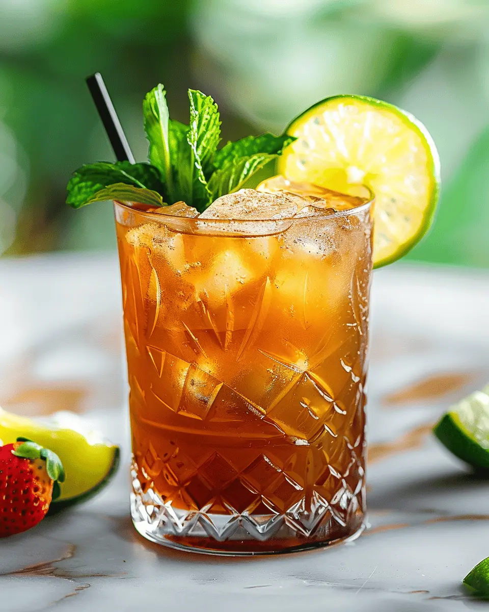 Mai Tai Magic: Indulge in a Refreshing Tropical Delight