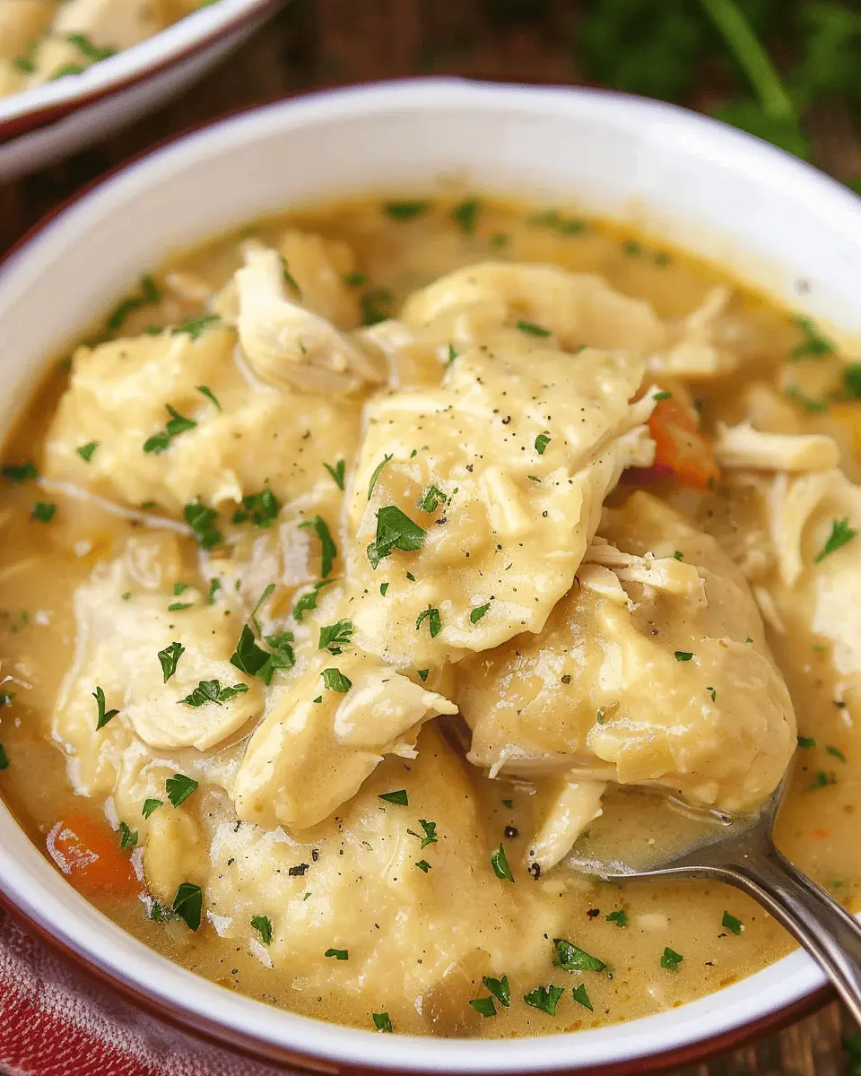 Crock Pot Chicken and Dumplings: Easy Comfort Food Delight