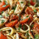 Perfect Bruschetta Chicken Pasta
